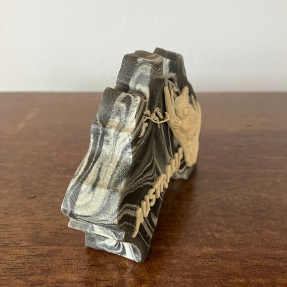 Australia Marlestone Marble Koala Bear Paperweight Art Decor - Picture 2 of 5